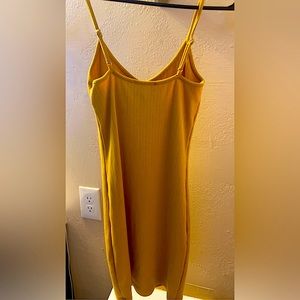 Forever 21 cute tight Gold mini dress